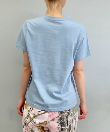 Labyrins  Two Dolphin Tshirt Blue