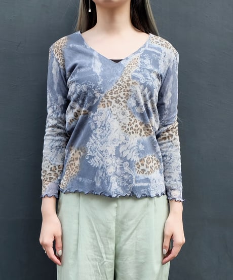 Vintage   See-through Tops
