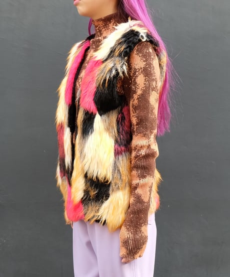 Vintage   Fake Fur Vest