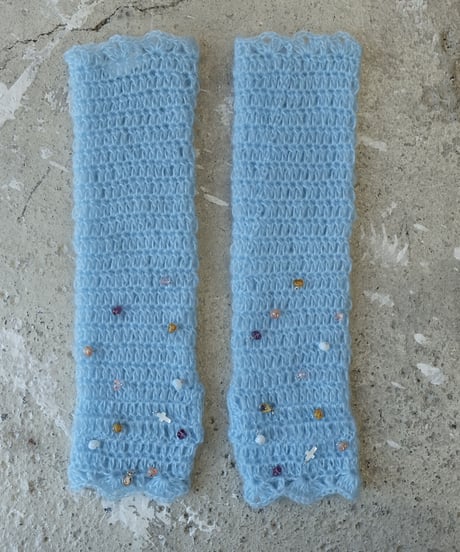 Labyrins Mohair Knit Glove