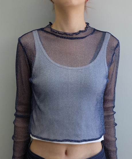 Vintage   See-through Tops
