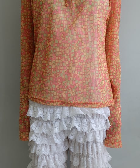 Vintage   See-through Tops