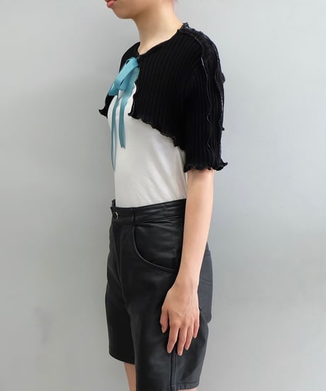 Remake Frill line Short Tops