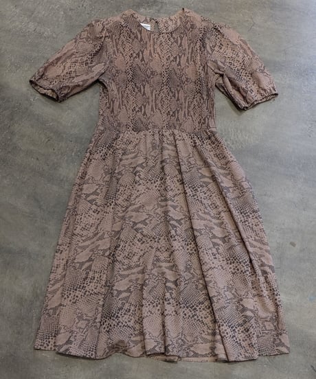 Vintage   Python Pleats Onepice