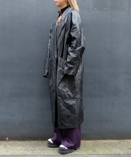 Vintage   Leather Coat 1