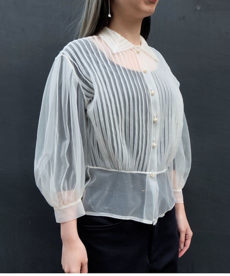 Vintage   See-through Shirt