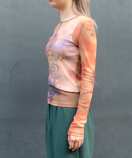 Vintage   See-through Tops
