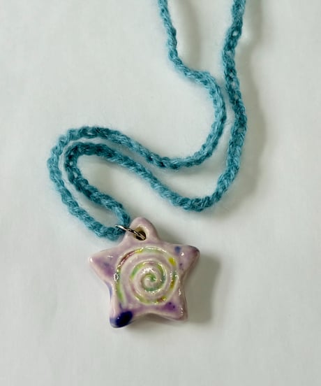 Labyrins x Sugascoop Ceramic necklace 2