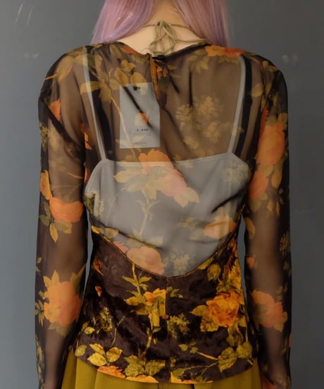 Vintage   See-through Tops