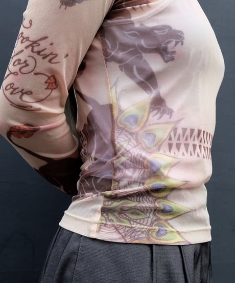 Vintage   See-through Tops