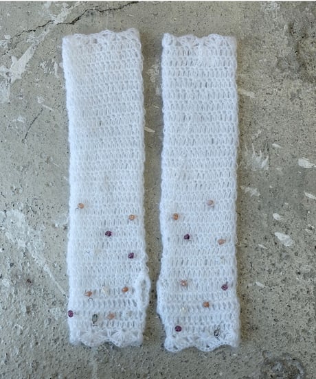 Labyrins Mohair Knit Glove