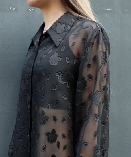 Vintage   See-through Shirt