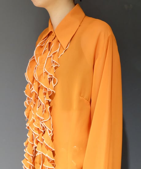 Vintage   Frill Shirt