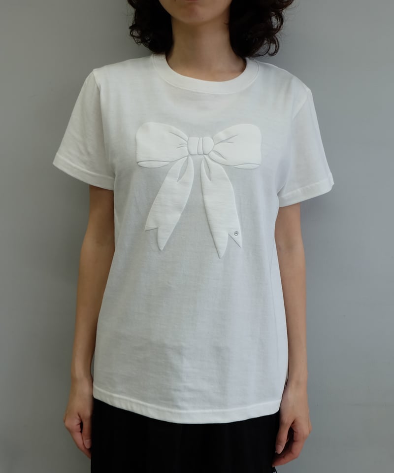 Labyrins RIBBON Tshirt White | Shury Labyrins RIBBON Tshirt White | Shury