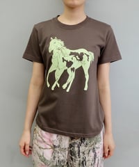 Labyrins Two Dolphin Tshirt Navy | Shury