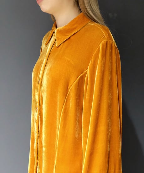 Vintage   Velours Shirt
