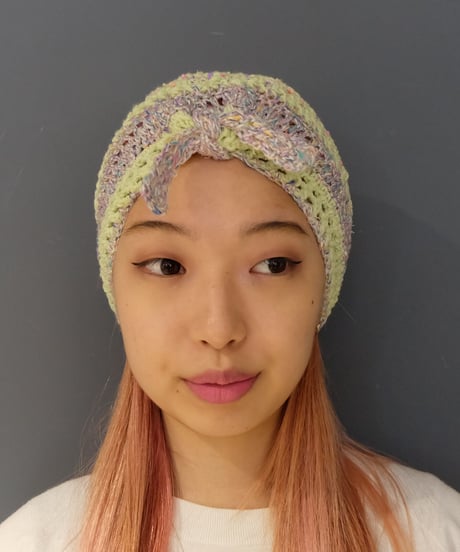 Labyrins Knit Turban Cap 1