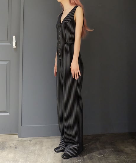 Vintage   Stripe Jumpsuits