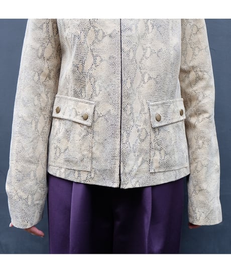 Vintage    Python Jacket