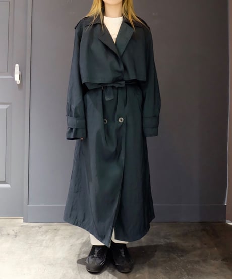 Vintage   Shiny Trench Coat