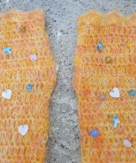 Labyrins Mohair Knit Glove