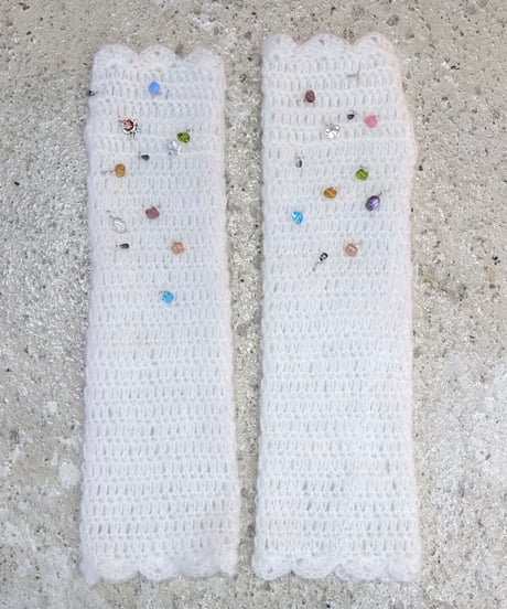 Labyrins Mohair Knit Glove 4