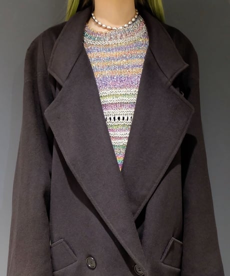 Vintage   Wool  Long Coat