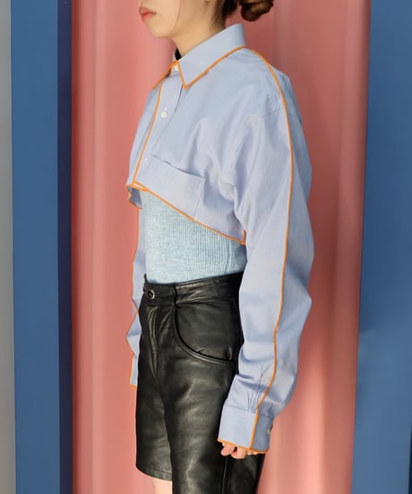 Remake   Line Short Shirt