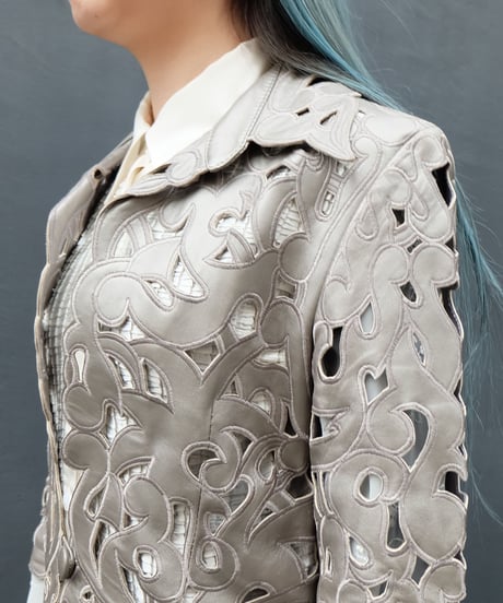 Vintage   Leather Design Tops
