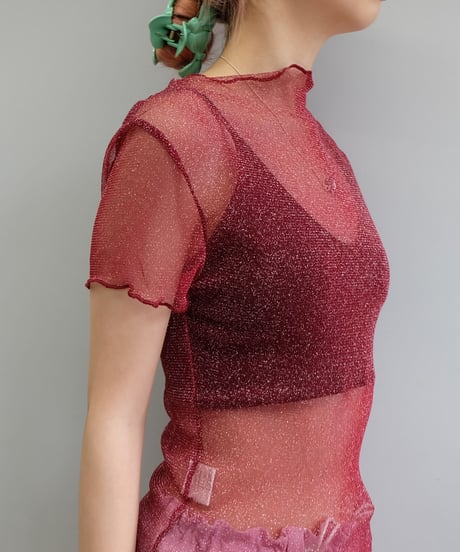 Vintage   See-through Tops