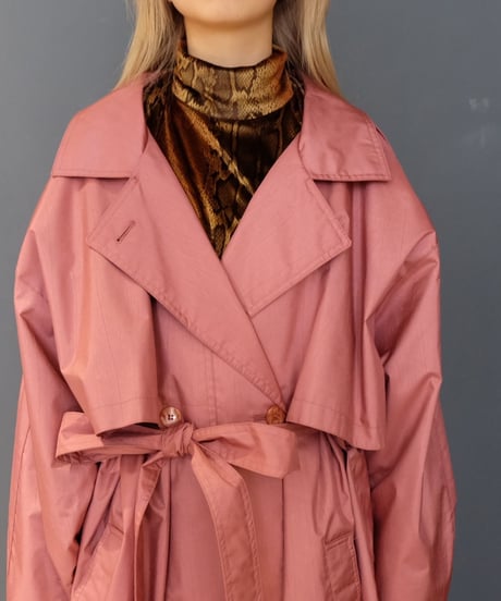 Vintage   Shiny Trench Coat