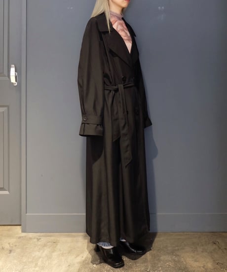 Vintage   Shiny Trench Coat