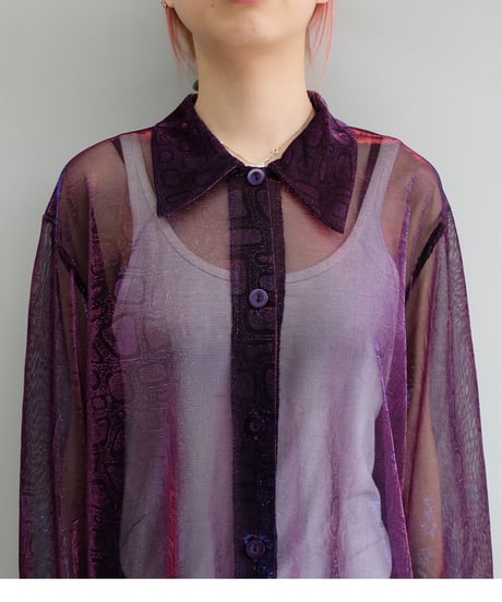Vintage   See-through Shirt