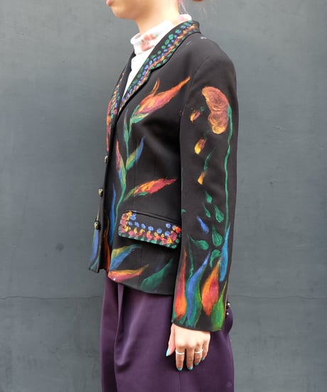 Vintage   Handpaint Jacket