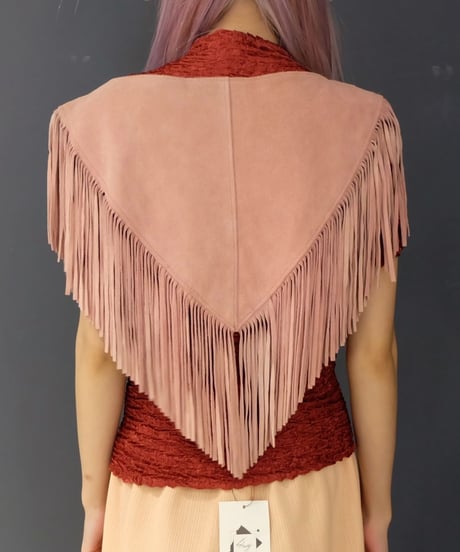 Vintage   Fringe Cape