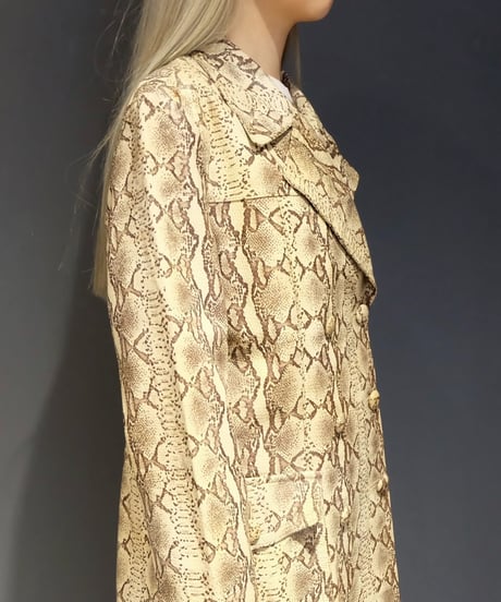 Vintage   Python Coat