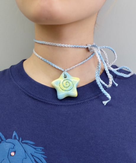 Labyrins x Sugascoop Ceramic necklace 7