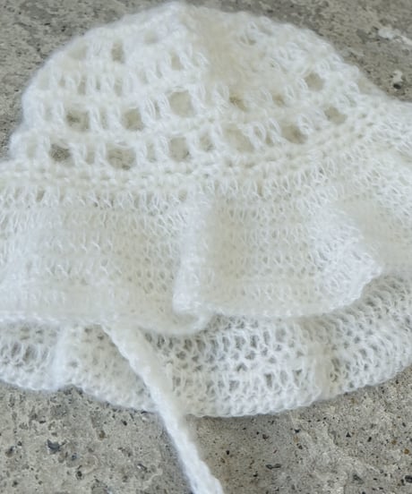 Labyrins   Mohair Knit Hat Himo