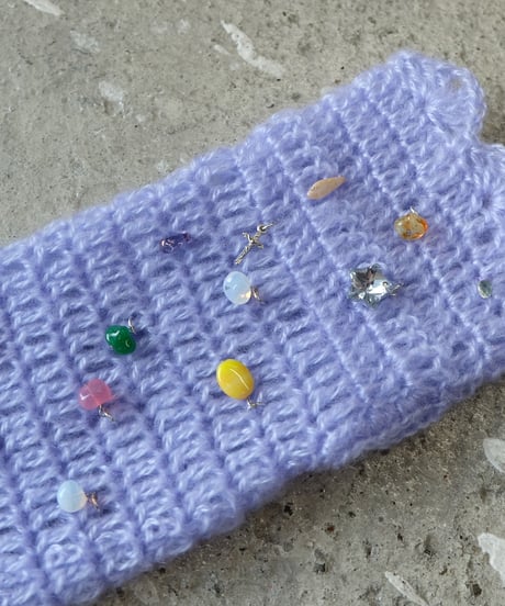 Labyrins Mohair Knit Glove 6