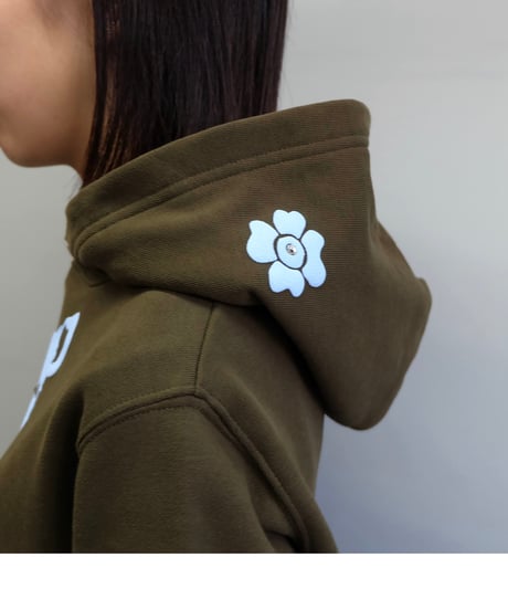 Labyrins   Bambi Hoodie Olive