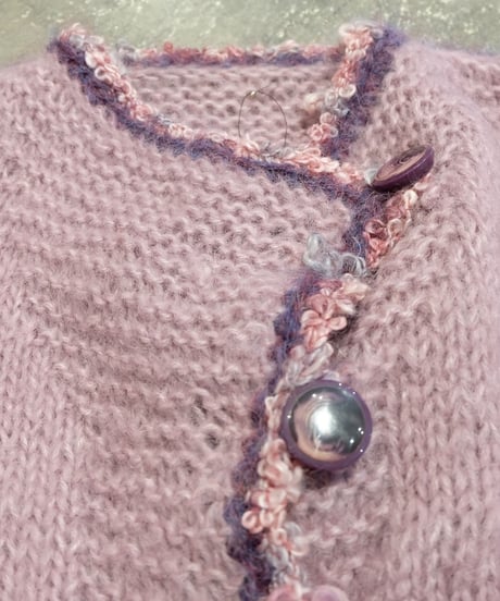 Vintage   mohair Design Knit