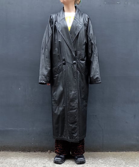 Vintage   Leather Coat 1
