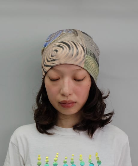 Labyrins   Picture Beanie グルグル