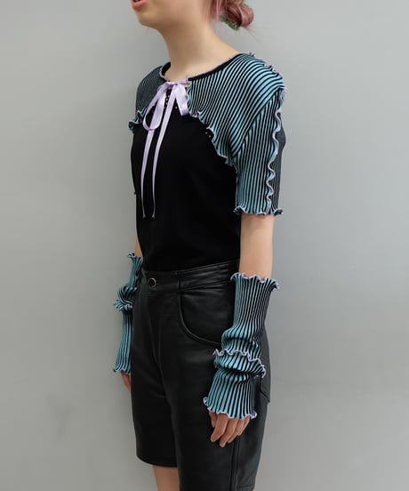 Remake Frill line Arm Tops