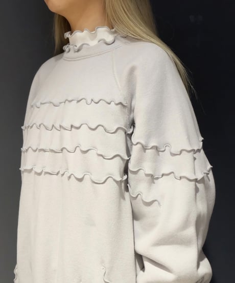 Vintage  Frill  Sweat