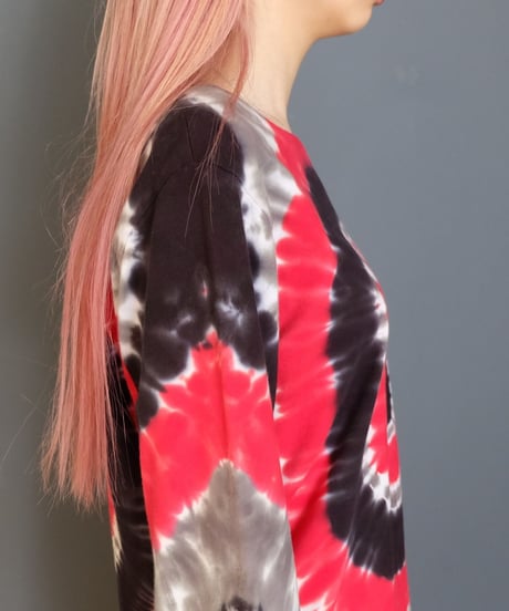 Vintage   Tie-dye Long T-shirt