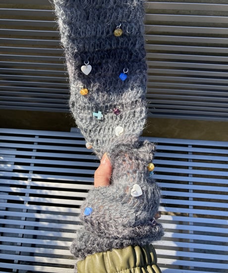 Labyrins Mohair Knit Glove