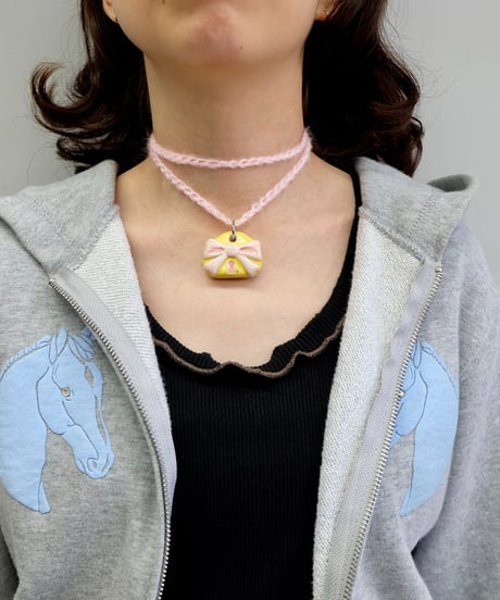 Labyrins x Sugascoop Ceramic necklace 16