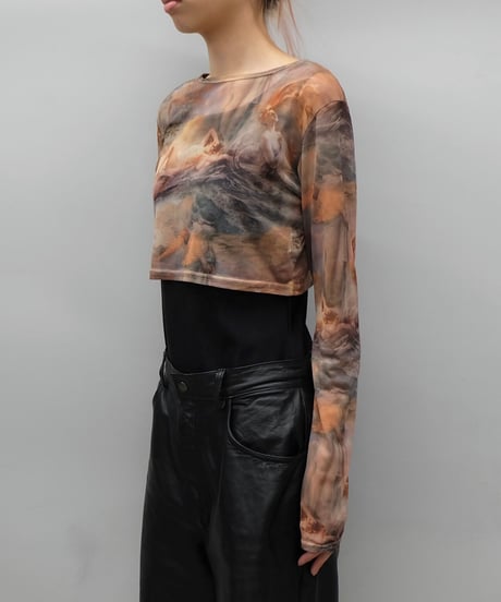 Vintage   See-through Tops
