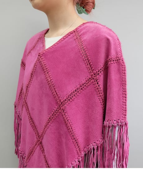 Vintage   SuèdePoncho